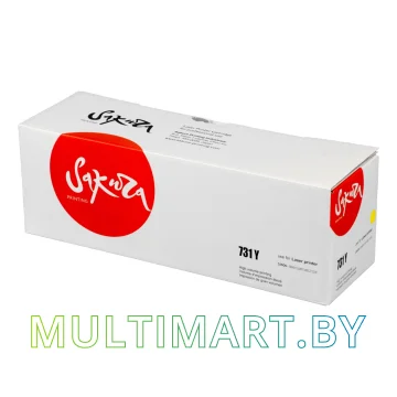 Картридж Sakura Printing SA731Y  (аналог Canon 731Y 6269B002)